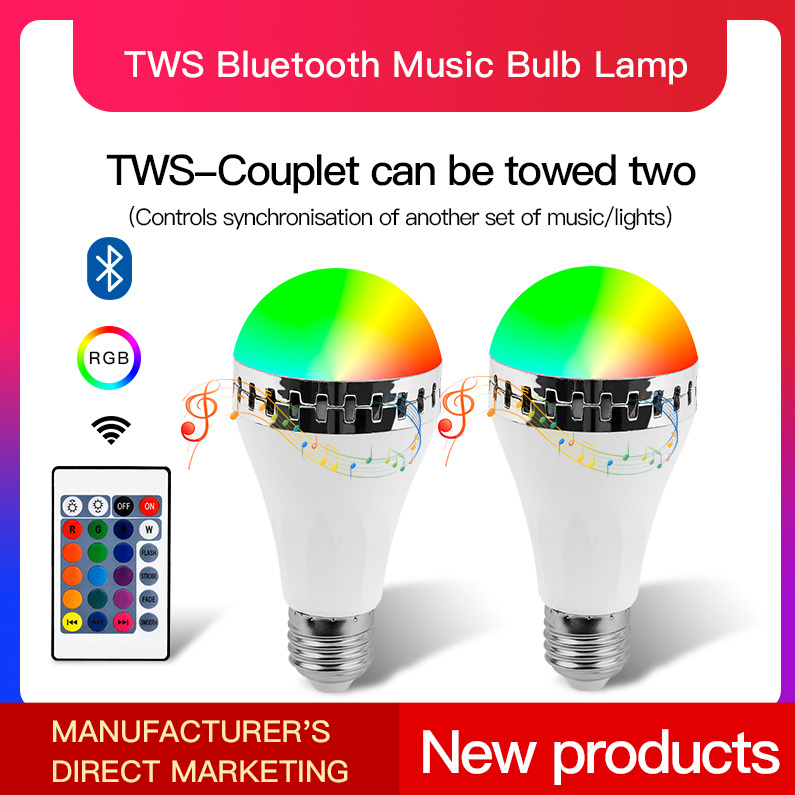 CE RoHS 6W RGBW Smart LED Bulb Lamp