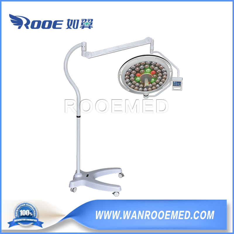 Operating Room Double Head Ceiling Ot LED Surgical Light Shadowless Lamp with Surveillance Camera Function