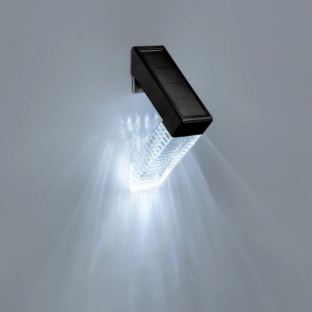 Balcony Waterproof Solar Powered Fence Lights Outdoor Yard Deck Light LED Step Patio Lights Solar Step Lamp