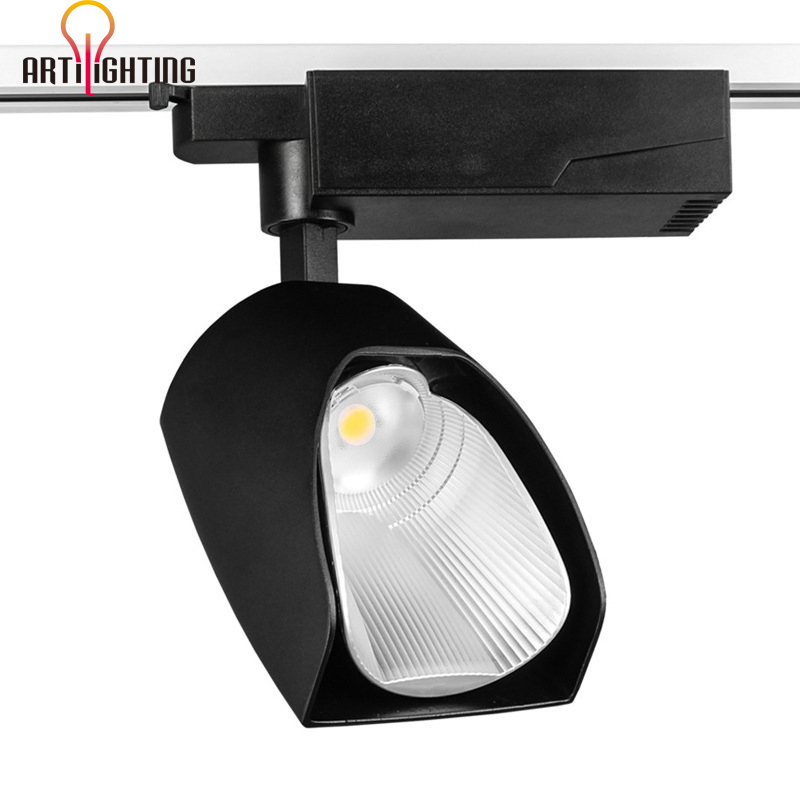 Art Gallery LED Spot Lights 36W Driver Adapter White Combined LED Track Lighting 3000K 4000K 5000K