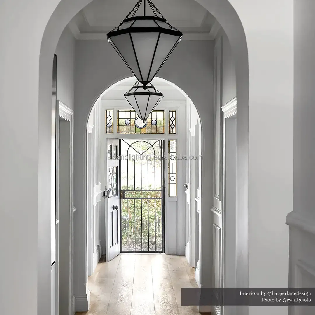 Modern Industrial Corridor Foyer Kitchen Island Church Interior Decoration Pendant Lamp