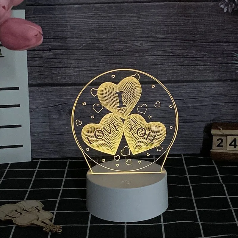 3D Illusion Night Lamp