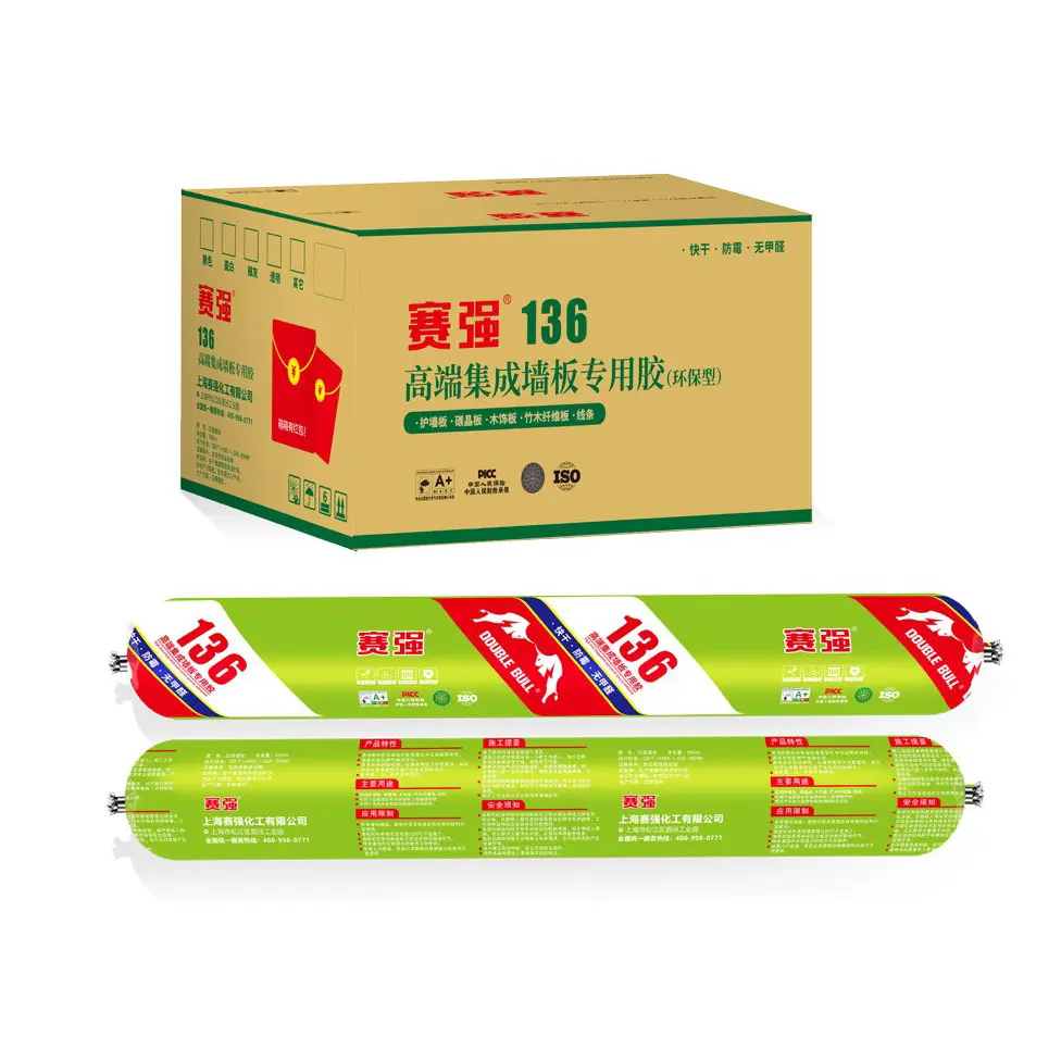 Wholesale High-End Integrated Wall Panel Adhesive Sealant | China Suppliers & Factory | Saiqiang 136 Series Manufacturers, Supplier