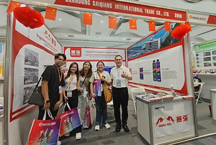 Saiqiang global bonding solutions exhibition panoramic view