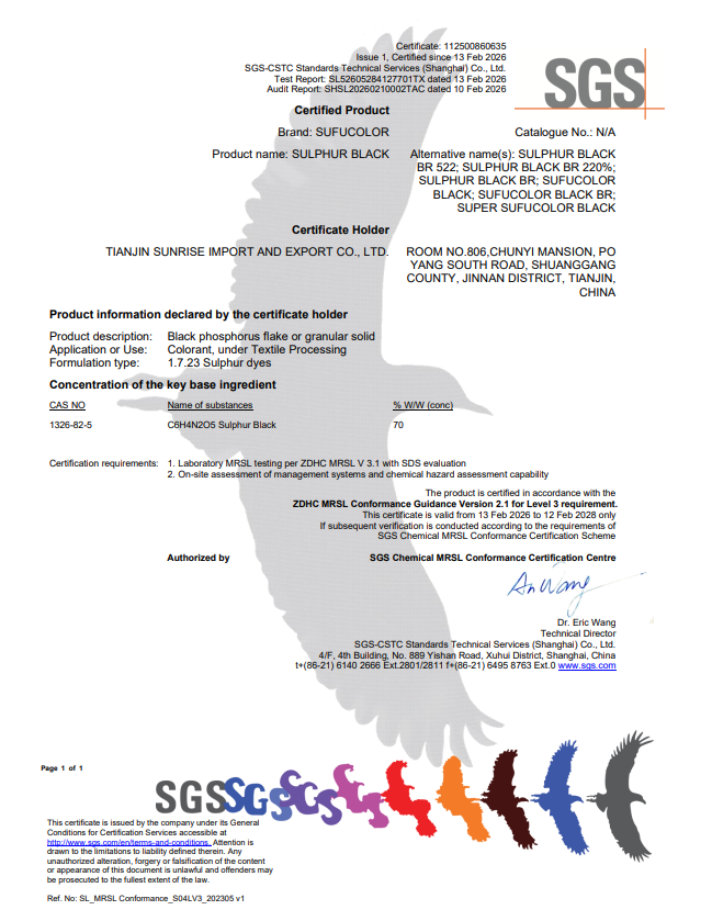 Sustainable textile industry compliance certification