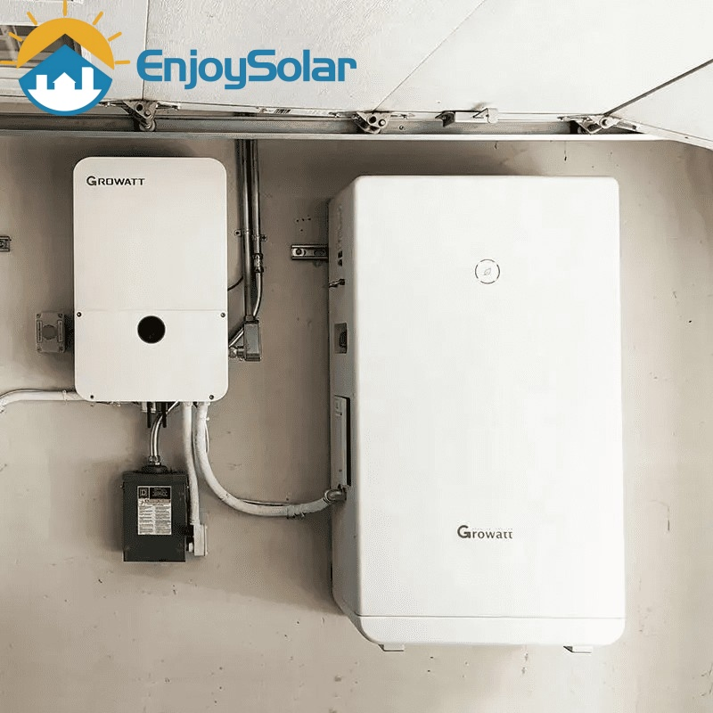 Portable Solar Power Inverter 8.2kw 10kw 11.4kw Growatt Hybrid on off Grid Solar Power Battery Inverter with Split Phase Output