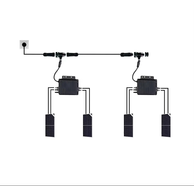 Lefu 600W 700W 800W IP67 Grid Tie Micro Inverter for Solar Energy Storage