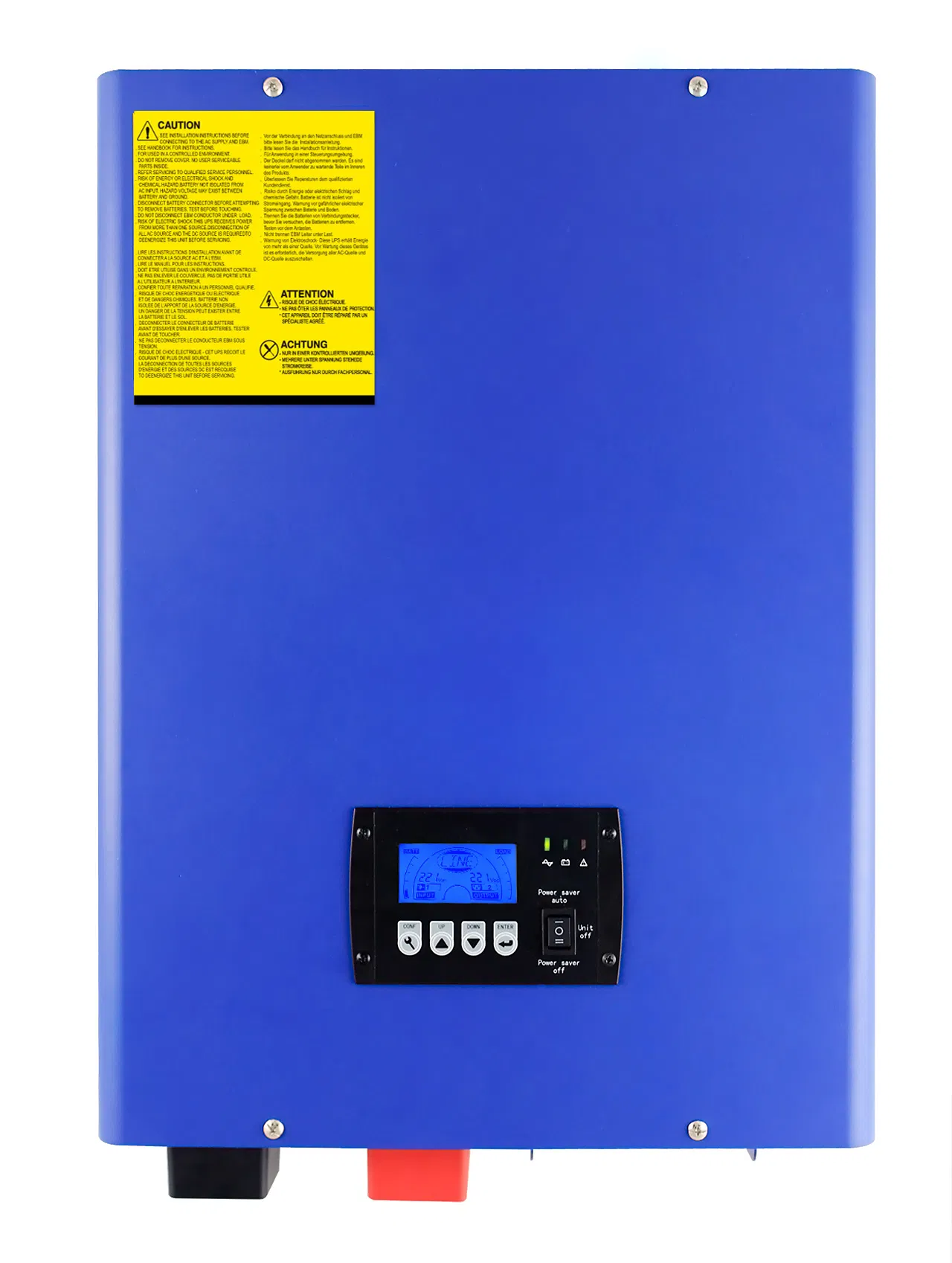 12kw Inbuilt MPPT Controller and Isolation Trasnformer Low Frequency Solar Power Inverter