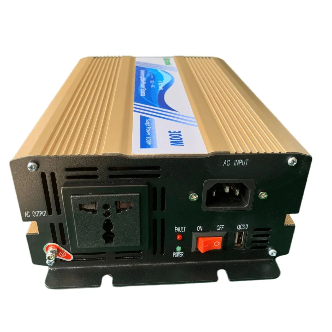 300W UPS DC to AC Pure Sine Wave Power Inverter with Charger