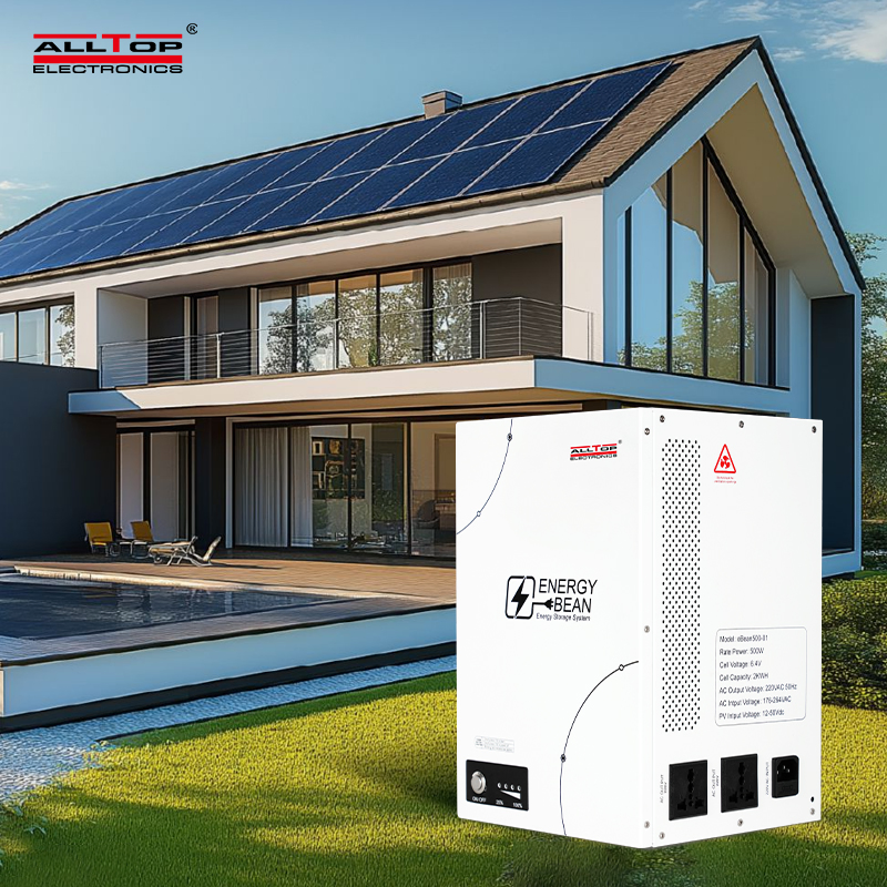 All-in-One 250W/1kwh Solar Inverter off Grid for Home Storage System Full Set Smart Photovoltaic Conversion Solar Energy Ben