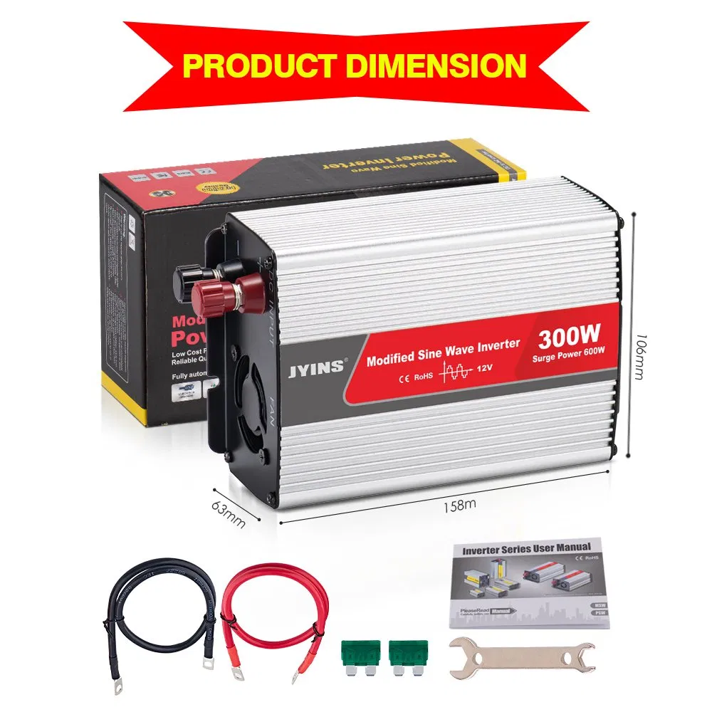 300W Modified Sine Wave Solar Power Inverter (JYM-300)