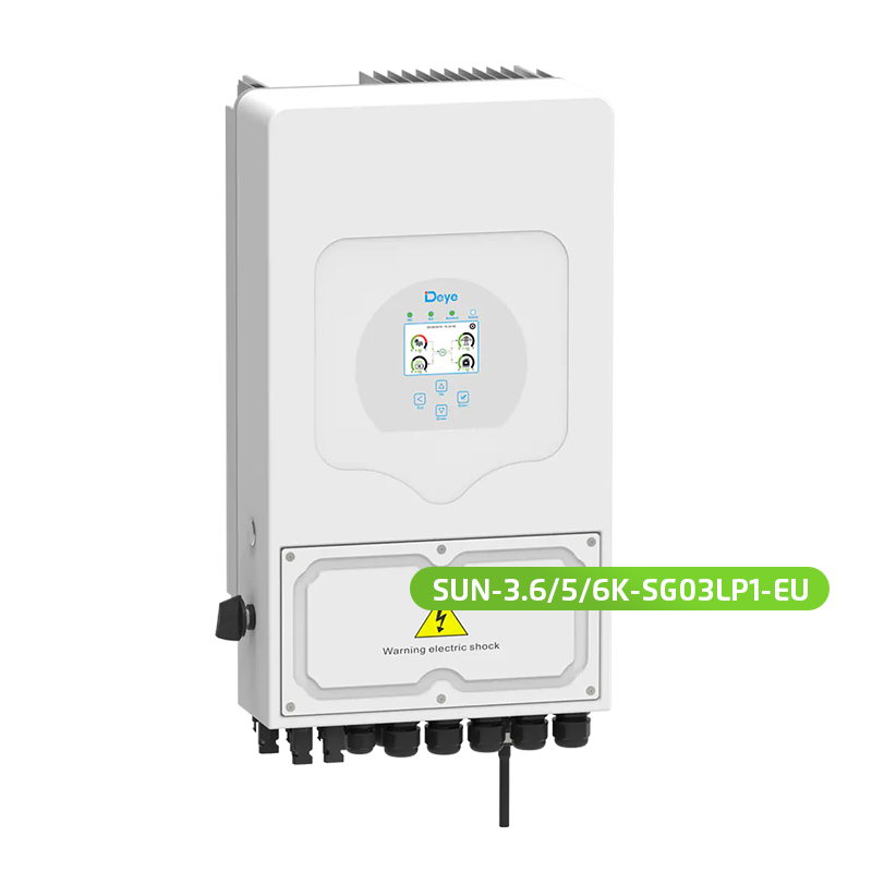 Deye Storage Hybrid Inverter 5kw 8kw 10kw 12kw 15kw Single/Three Phase Inverter High-Performance for Home Use Deye Low Volt Inverter