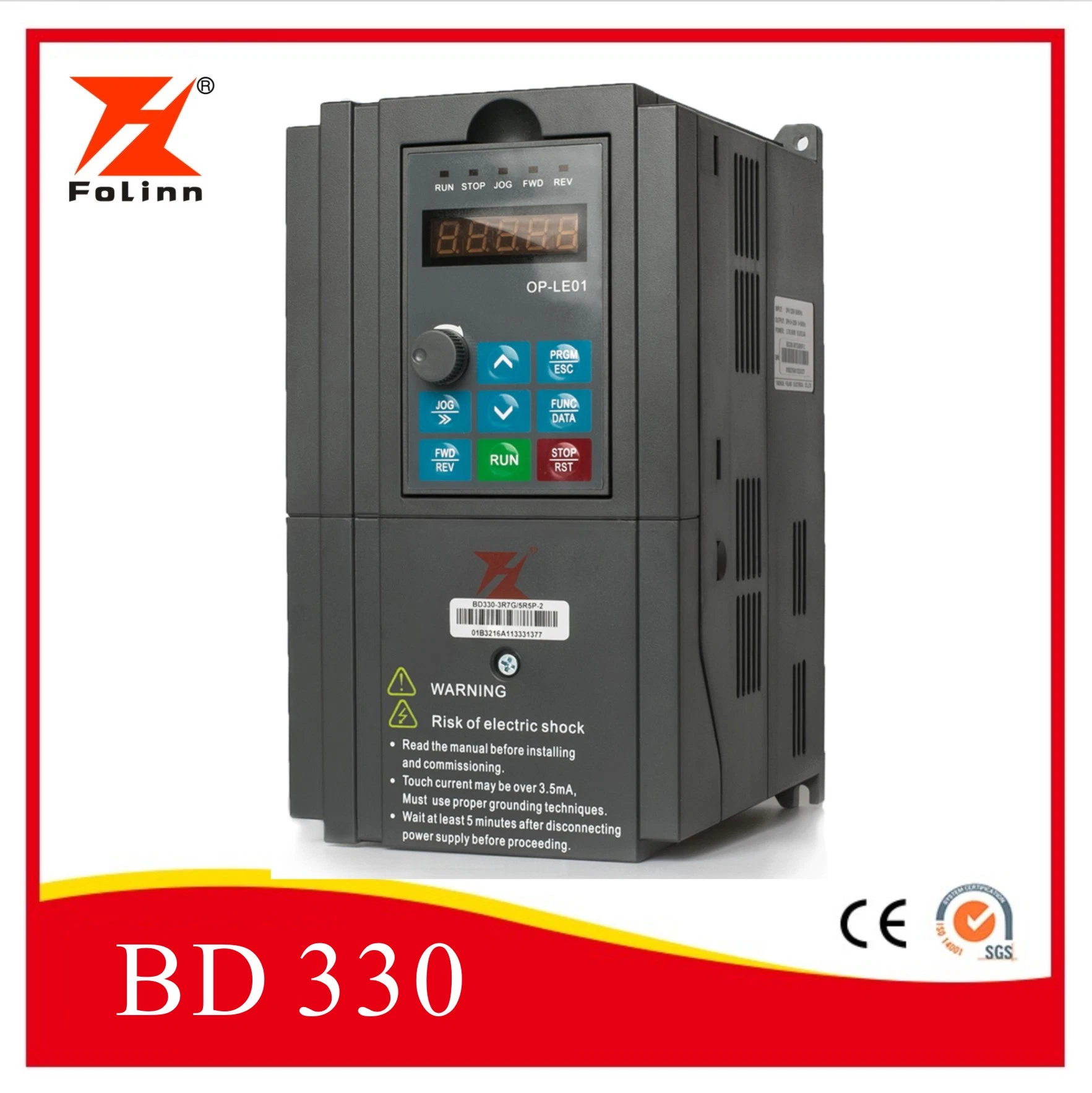 High Performance Vector Control VSD VFD Frequency Inverter (BD330)