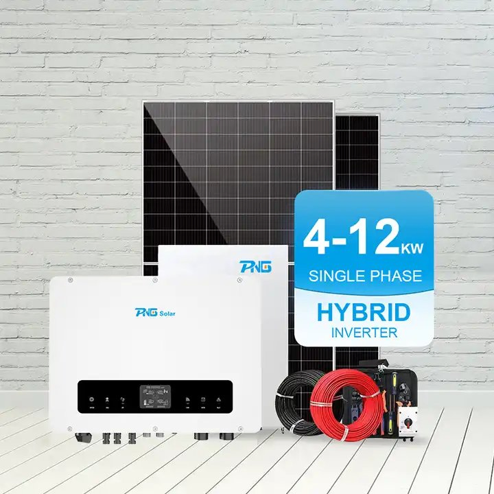 4kw 5kw 6kw 8kw 10kw 12kw DC / AC Solar System Grid Tie Inverters with MPPT Controller Pure Sine Wave Hybrid Inverter