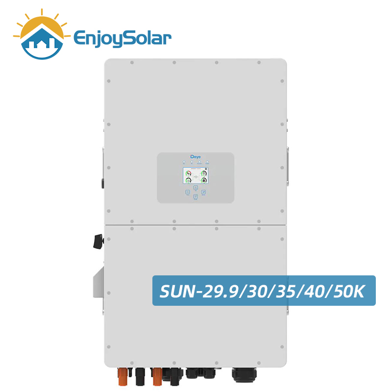 Popular Deye Top 40kw 50kw Solar Power Inverter for Commercial Use