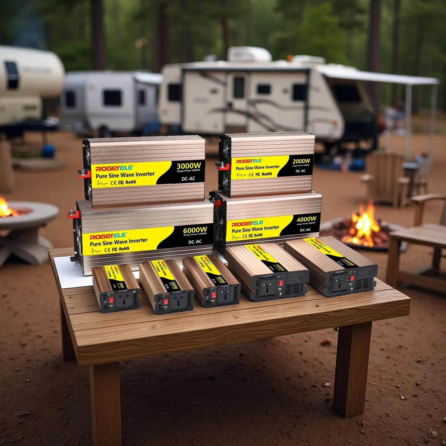 300W/500W/1500W/2000W/3000W/5000W/6000W Converter Pure Sine Wave Power Inverter Price