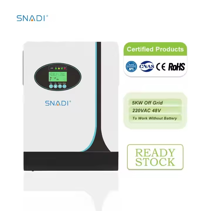 5kw off Grid Solar Hybrid Inverter 48V Pure Sine Wave Power Inverters
