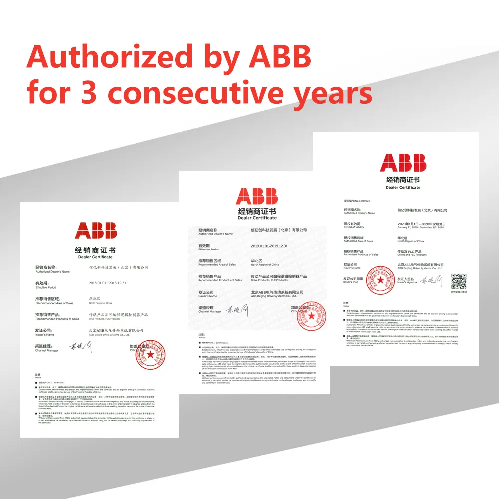 ABB Brand Compact 1.5kw 24V High Frequency Power Inverter for Easy Installation