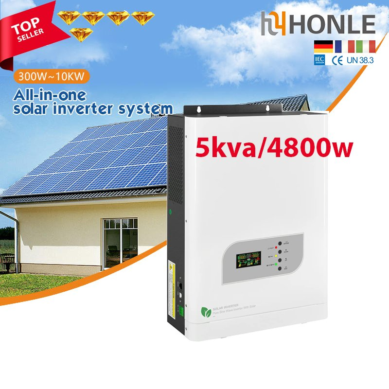 2026 Solar Inverters 5kw 6kw 8kw 10kw Hybrid Photovoltaic Inverter on off-Grid 3 Phase Hybrid PV Inverter