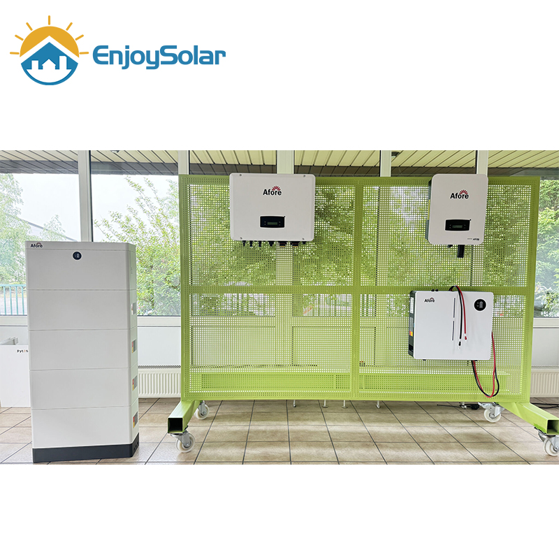 Enjoy Solar High Efficiency 400V 30kw 40kw 50kw 60kw Grid-Tie Solar Power Inverter for Commercial Roof/Ground Solar Energy Solutions