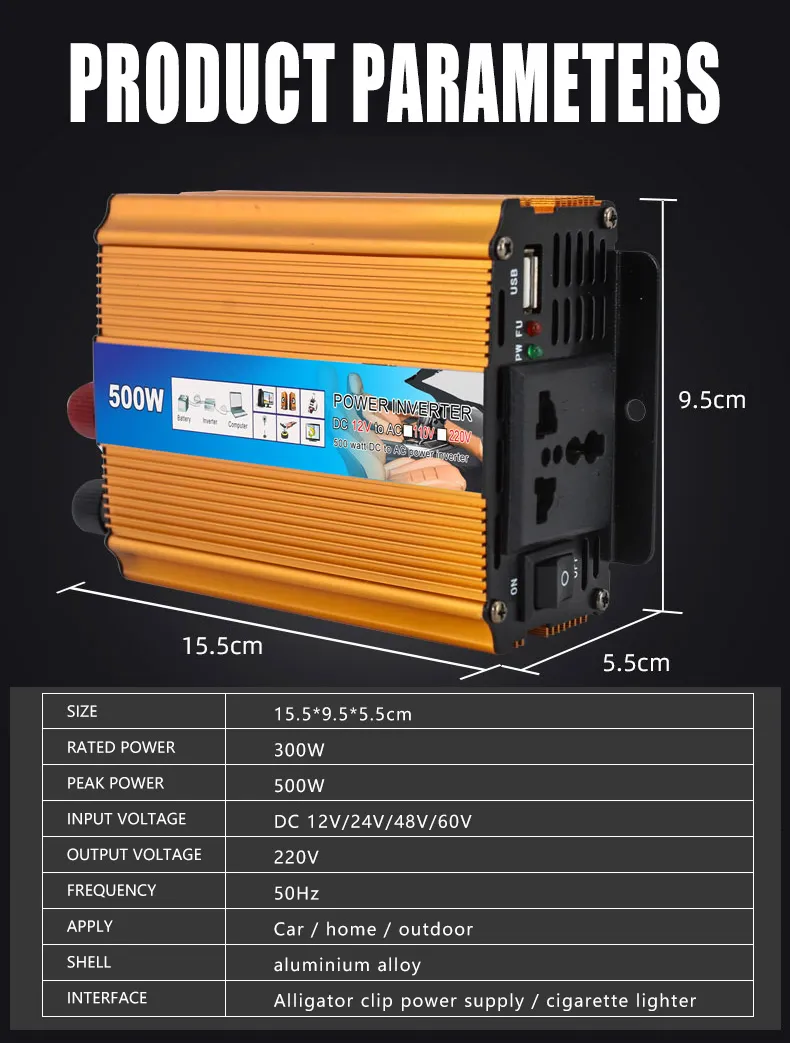 Power Inverter Parameters
