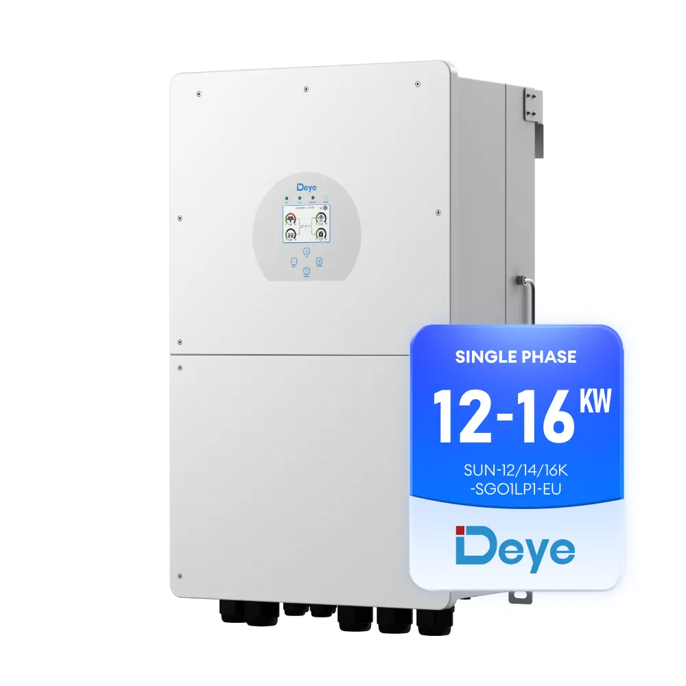 Deye Single Phase Low Frequency Solar Inverter 12kw 14kw 16kw Hybrid High Quality PV Inverter with WiFi Module