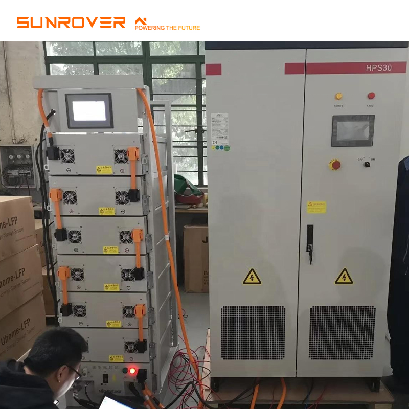 380V 400V Panel Solar PV System Hybrid Power DC to AC Atess Inverter HPS50