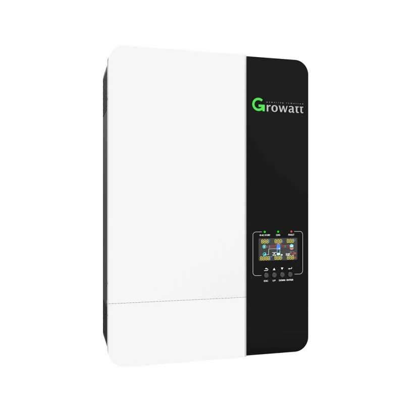 Growatt Solar Inverter SPF3500es 5000es MPPT on off Grid Solar Inverter 3000W 13.5kw 5kw 6kw Wholesale Price Hybrid Solar Inverter for Home