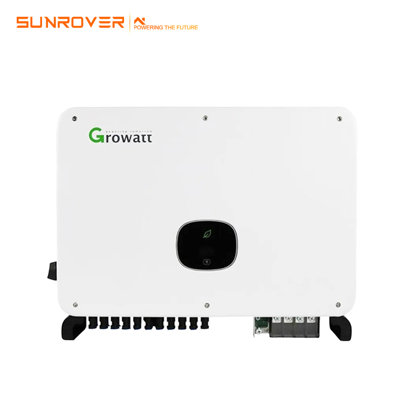 Growatt on Grid Solar Inverter 50kw 80kw Grid Tie Inverter Three Phase Max 50-80ktl3-LV Commercial Inverters