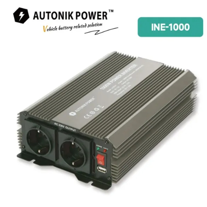 12V/24V1000W 2.1A Inverter DC to AC Modified Sine Wave Power Inverter