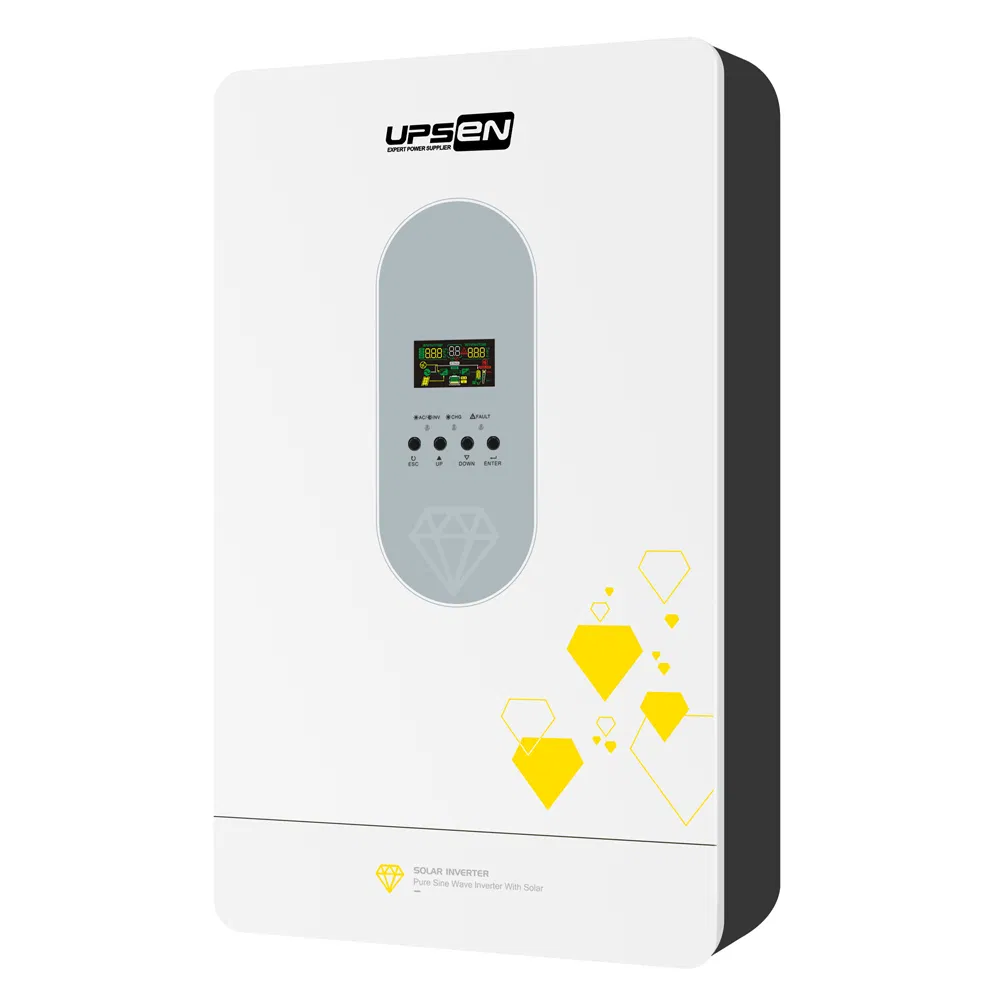 6200W 48V Hybrid Solar Inverter Built-in MPPT Pure Sine Wave Li-Bat UPS