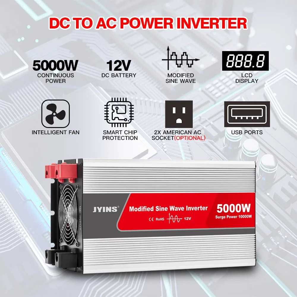 5000W Modified Sine Wave Solar Power Inverter