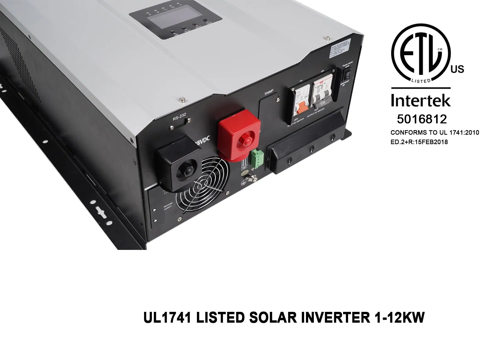 12kw Inbuilt MPPT Controller and Isolation Trasnformer Low Frequency Solar Power Inverter