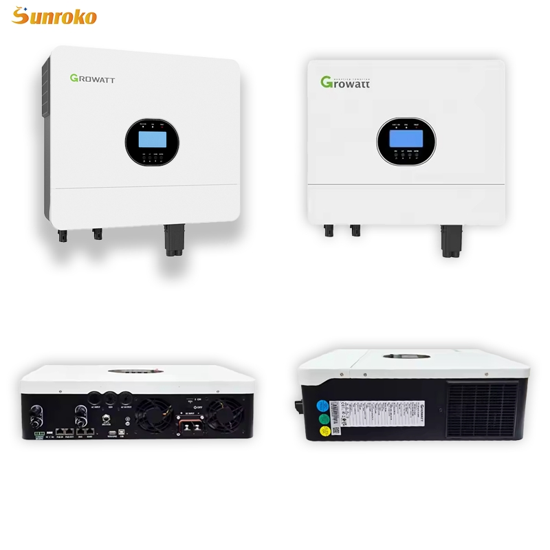 Growatt SPF 6000 Es Plus off Grid Solar Inverter 6kw 6000W Single Phase Hybrid Solar Power Inverter Price List