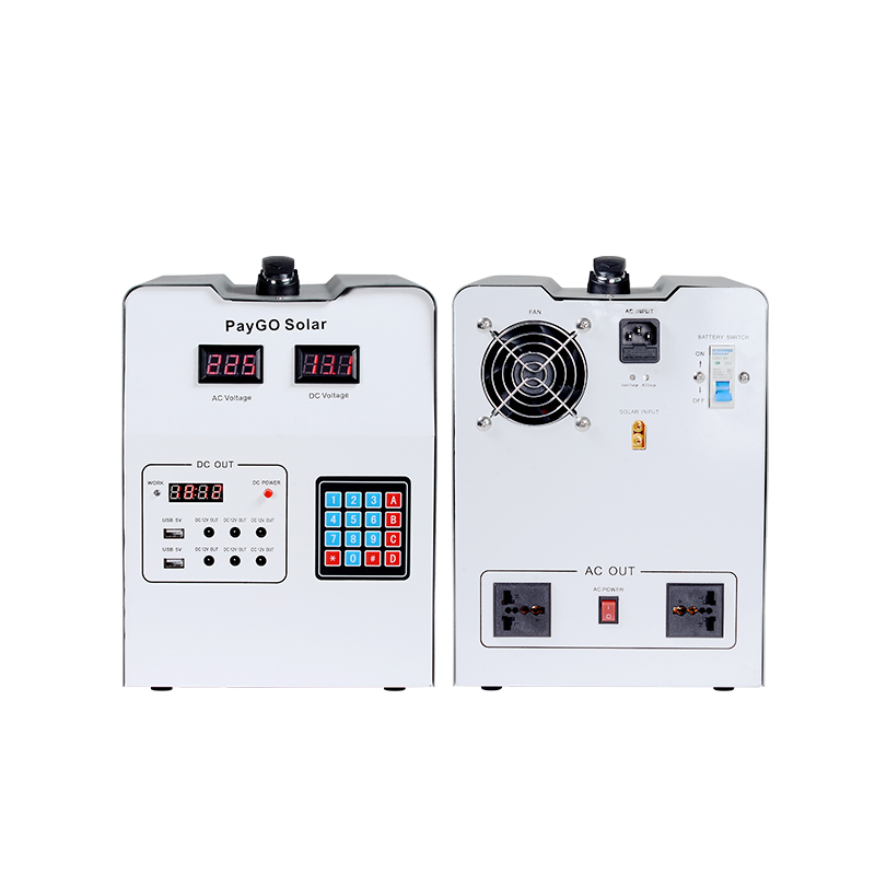 Portable Solar Power Bank with 300W Inverter Power