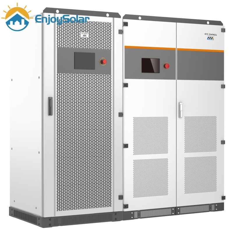 Enjoy Solar 50kw Three Phase Solar PV Hybrid Inverter 60kw 70kw Lithium Battery Inverter for Microgrid System