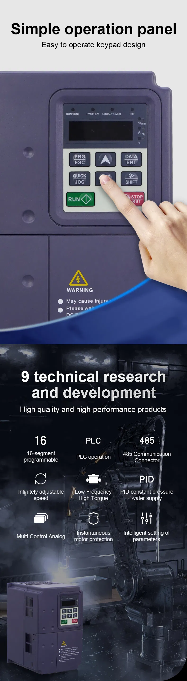 VFD Internal Structure