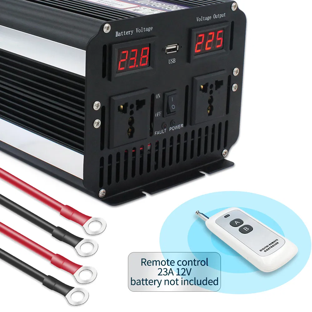 High-Power 24V to 220V Modified Sine Wave Inverter 8000W