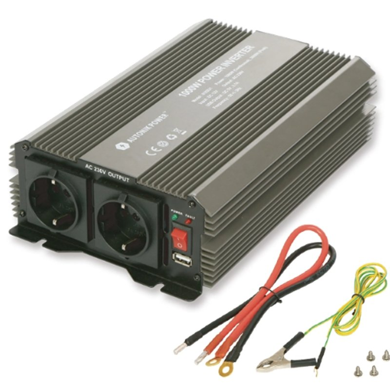 12V/24V1000W 2.1A Inverter DC to AC Modified Sine Wave Power Inverter