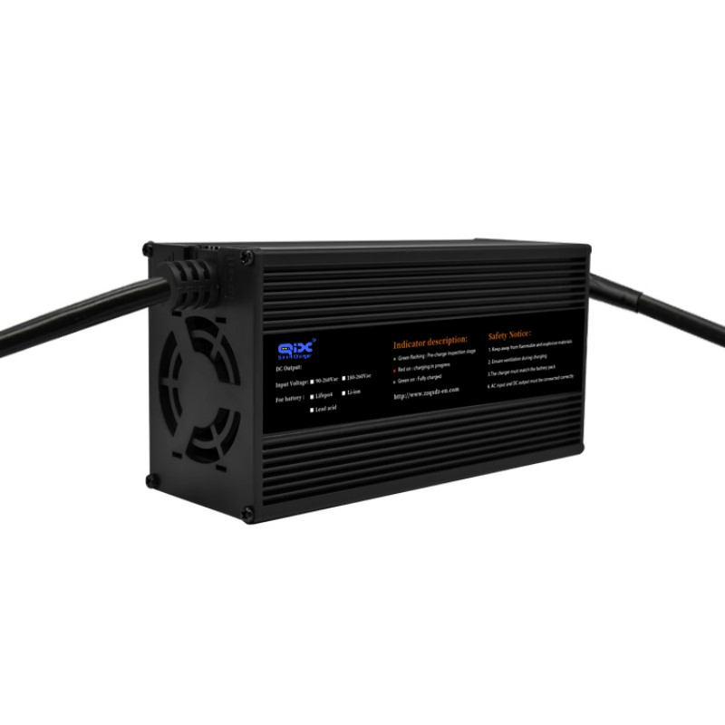Multi-Voltage Portable Charger for 12V to 72V Batteries