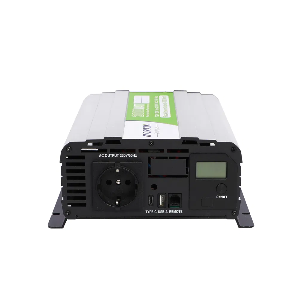 2000W 12V/24V RV Portable Customized Truck Pure Sine Wave Car Power Inverter