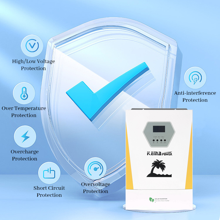 off-Grid Solar Inverter DC/AC Built-in MPPT 3kVA 3kw Hybrid Inverter for Home