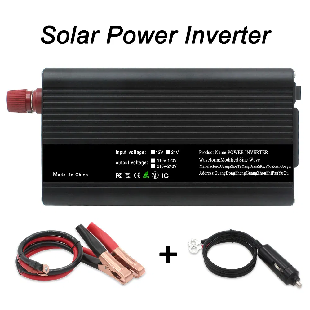 500W 1500W 12V DC 220V AC Modified Sine Wave Inverter