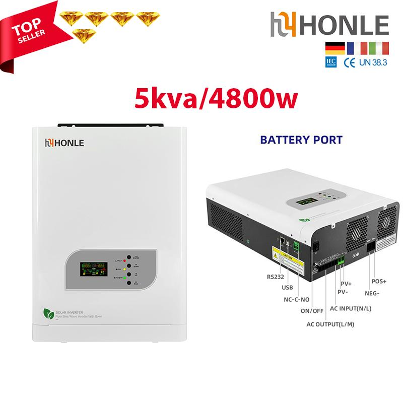 2026 Solar Inverters 5kw 6kw 8kw 10kw Hybrid Photovoltaic Inverter on off-Grid 3 Phase Hybrid PV Inverter