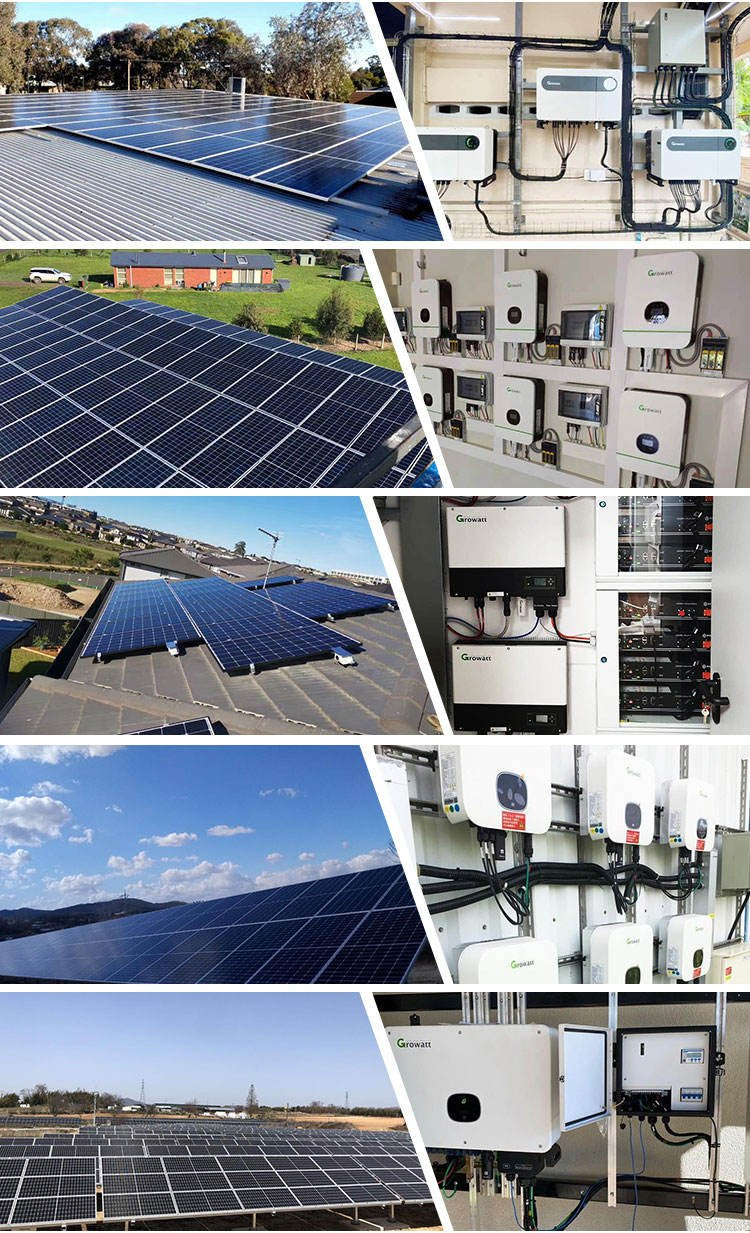 Growatt Hybrid Solar Inverter 5kw 6kw 10kw 15kw 5000W 3kw Single Phase Solar Power Inverters Price