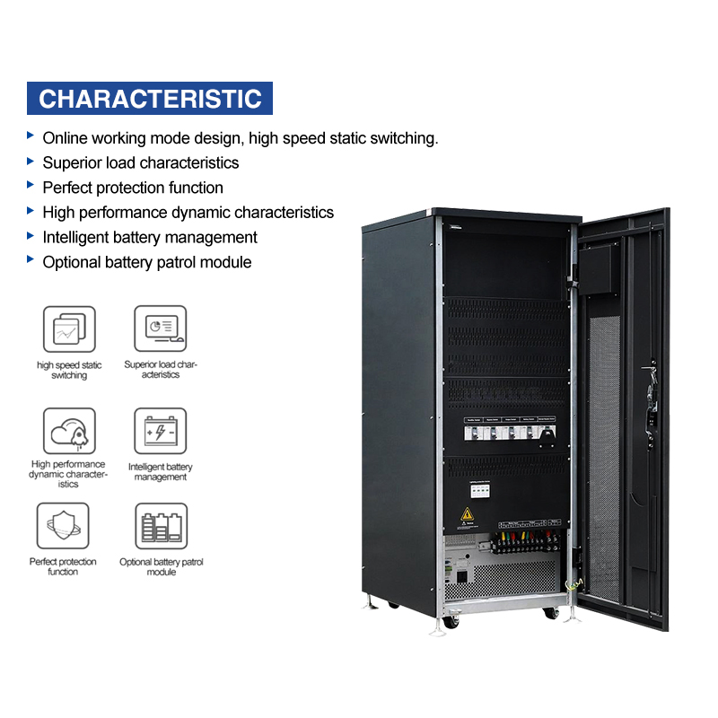 High Frequency Solar Inverter 150kw Three-Phase Power Inverter
