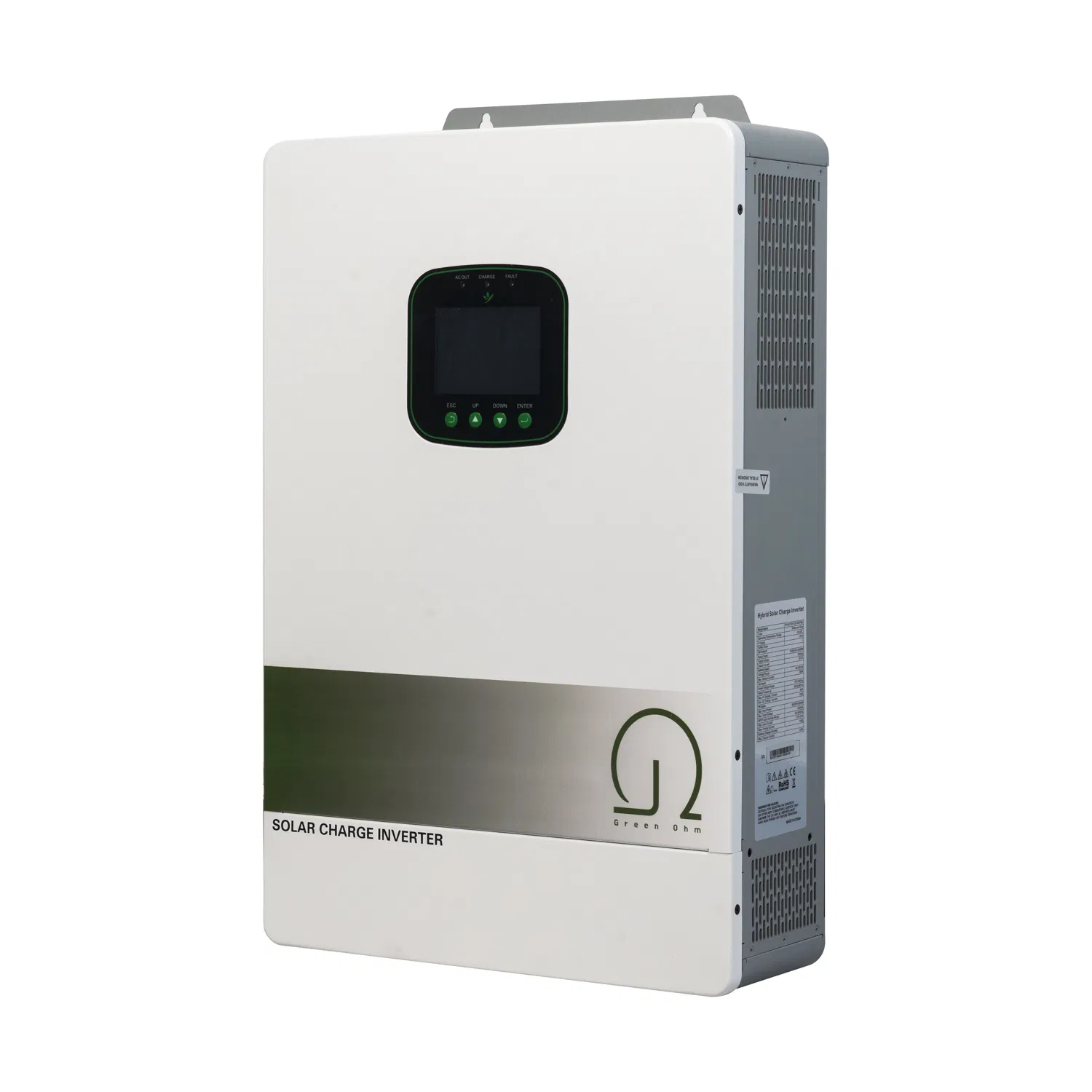 Efficient Hybrid Solar Inverter with MPPT Charger, Built-in Grid-Tie &amp; off-Grid Function