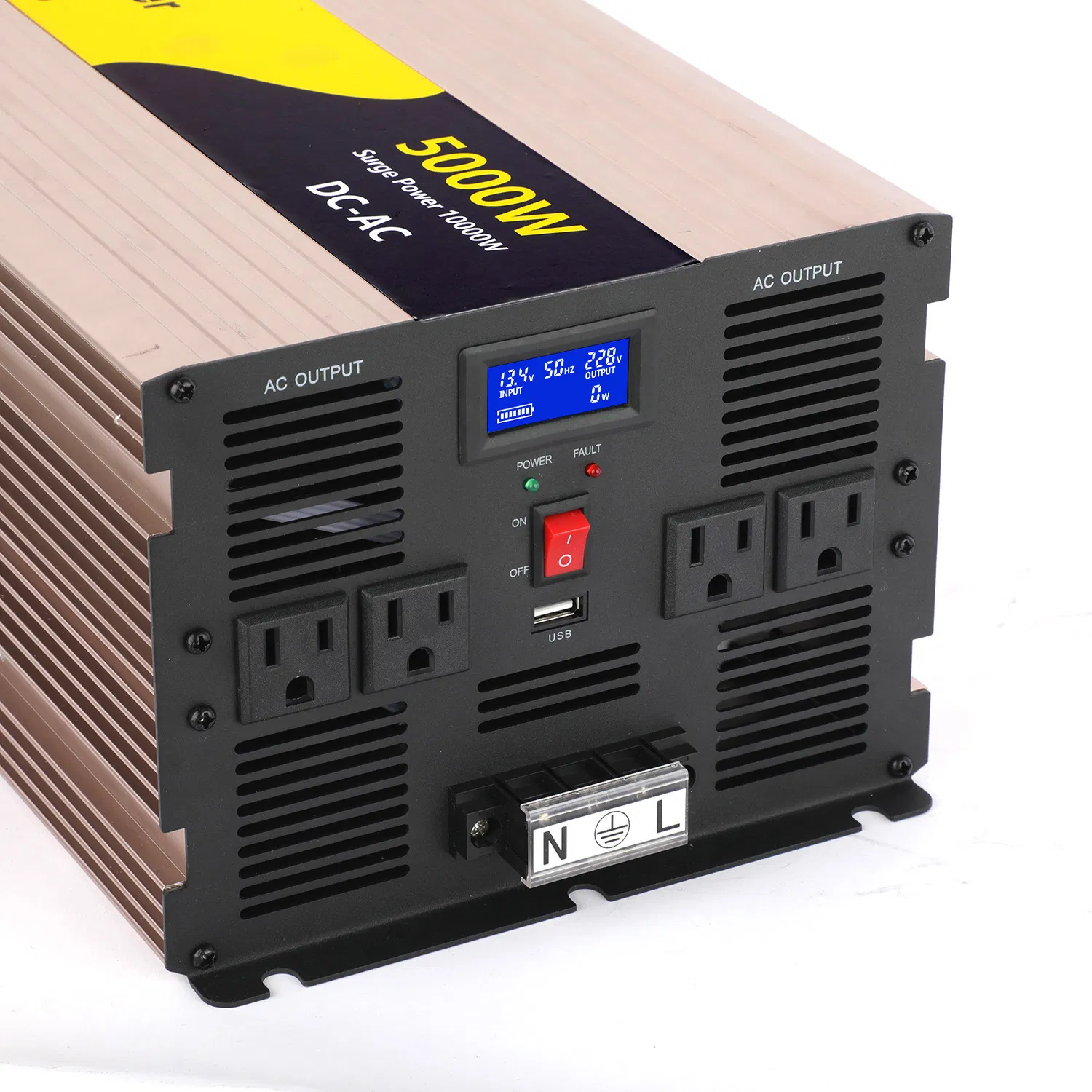 6000W Power Inverter, Home Use Pure Sine Wave Inverter, Car Power Solar Inverter Rep
