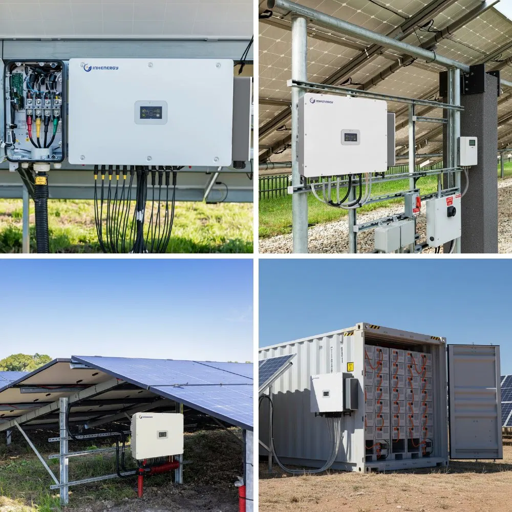 Inhenergy Commercial 3 Phase Solar Inverters 80 90 Kw 110kw 100kw Hybrid Solar Inverter with MPPT