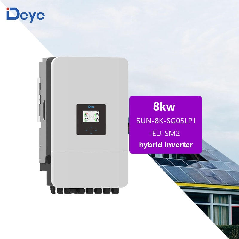 Deye Hybrid Power Inverter Single Phase 48V Power Inverter Sun 8K 7K Sg05lp1-EU-Sm2